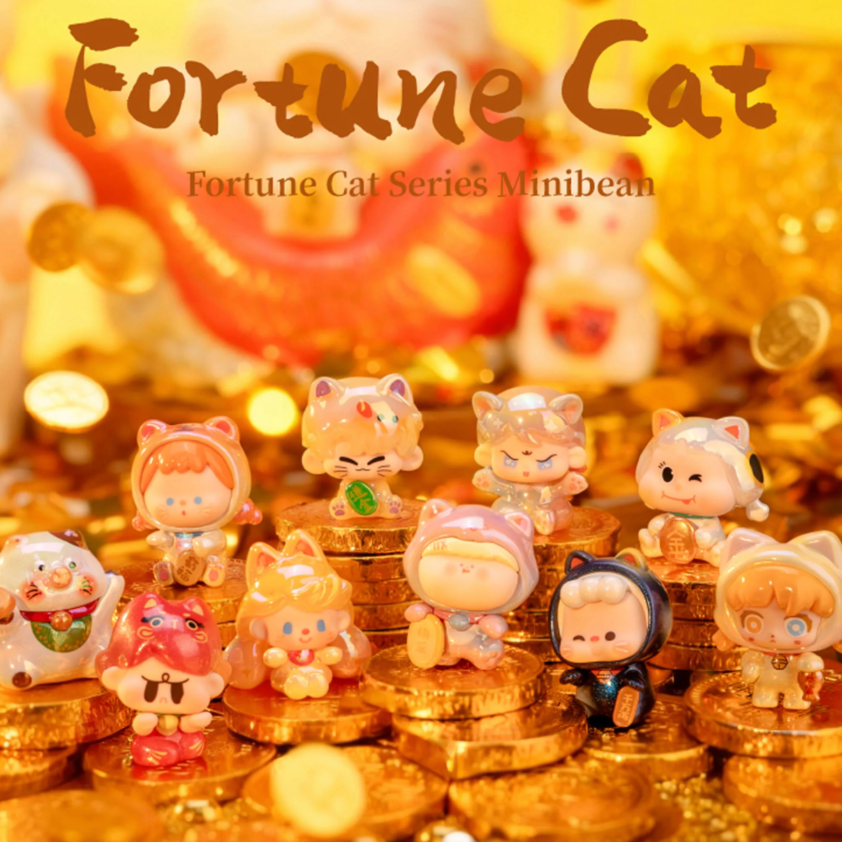 AMLLS Studio x XIWAN Lucky Meow Series Beans