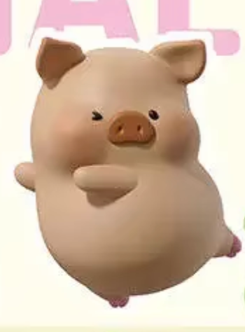 Lulu Pig Screen Leaning Scented Statue Series [Hippers]