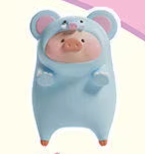 Lulu Pig Screen Leaning Scented Statue Series [Hippers]