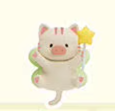 Lulu Pig Screen Leaning Scented Statue Series [Hippers]