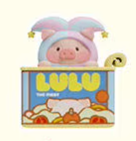 Lulu Pig Screen Leaning Scented Statue Series [Hippers]
