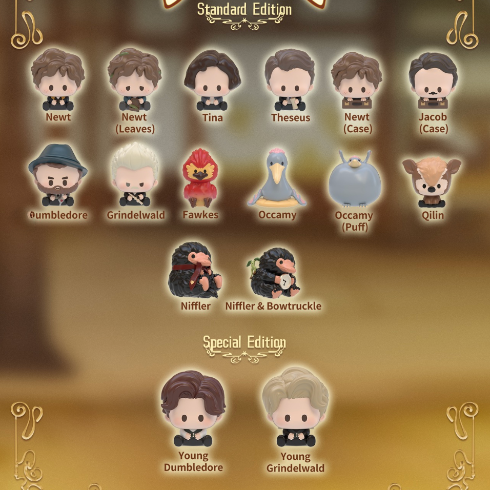 Fantastic Beasts Newt's Suitcase Blind Bag Beans by Hey Dolls