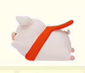 Lulu Pig Screen Leaning Scented Statue Series [Hippers]