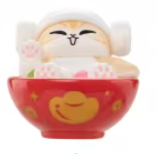 Original Mofusand Lucky Cat Mini Figure Beans by Funism