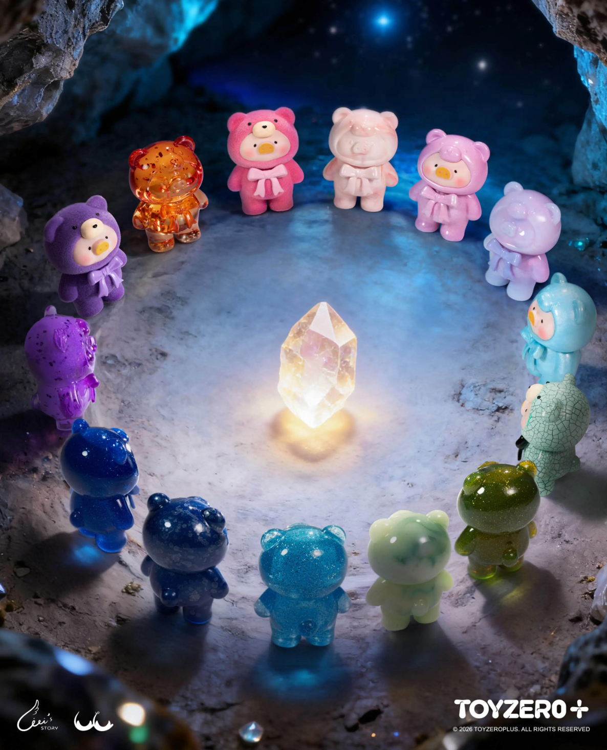 Lulu The Piggy Teddy Mini Ore Collection