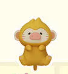 Lulu Pig Screen Leaning Scented Statue Series [Hippers]