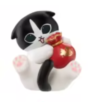 Original Mofusand Lucky Cat Mini Figure Beans by Funism