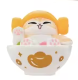Original Mofusand Lucky Cat Mini Figure Beans by Funism