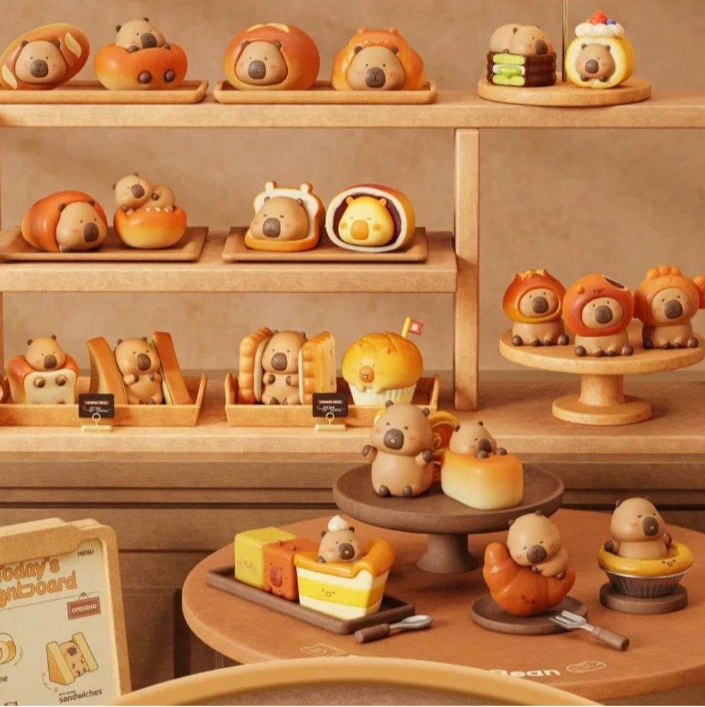Tuntun Zai Capybara Bakery Series Beans