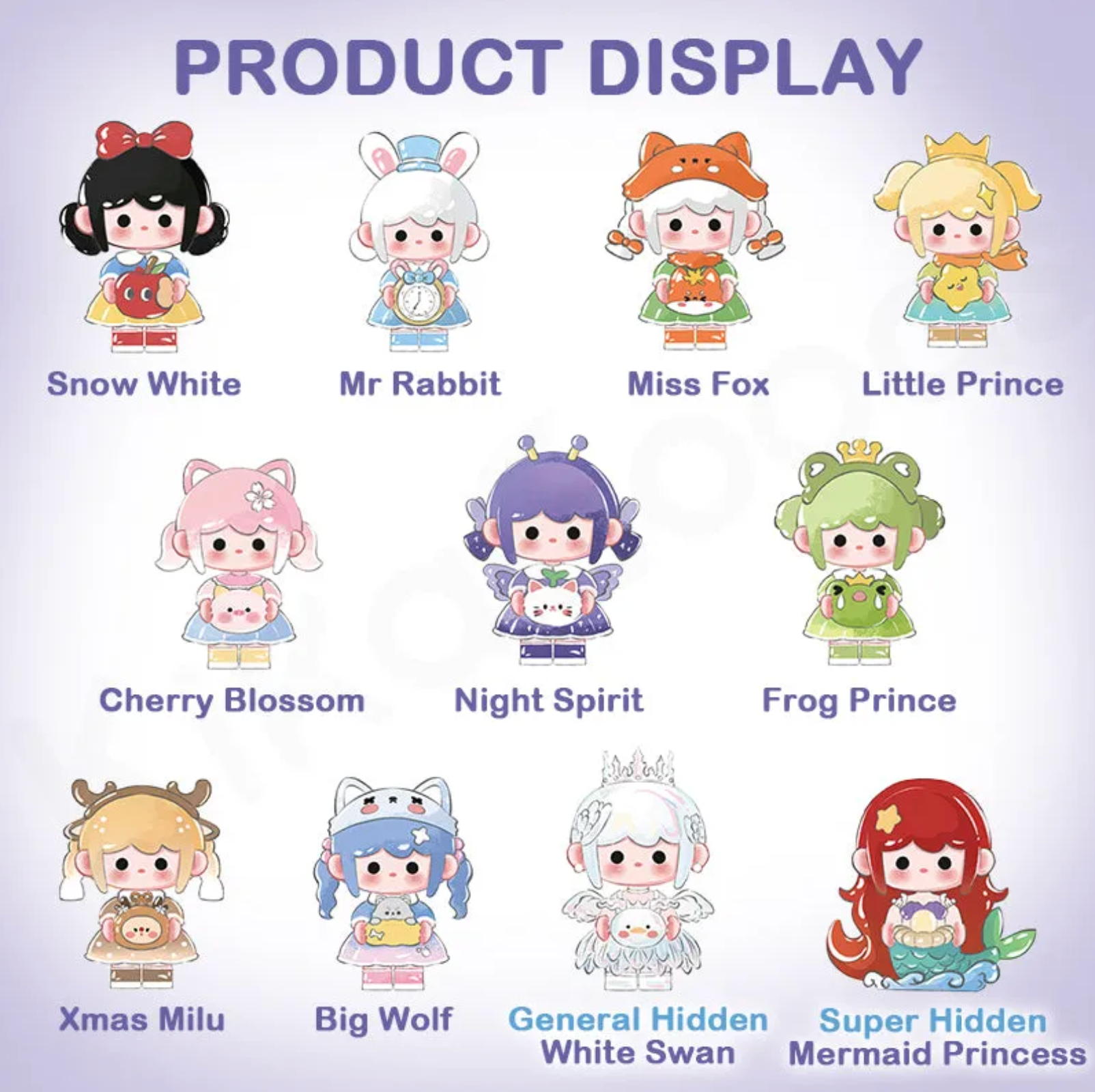 UUToy Fairy Journey Figures