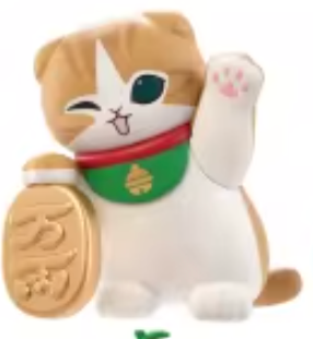 Original Mofusand Lucky Cat Mini Figure Beans by Funism